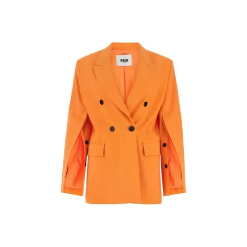 MSGM Апельсиновые Женские Куртки