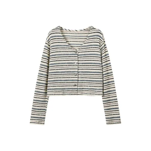 SHUXI Трикотаж Женский Simple Бежевый