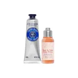 [Рекомендуется] Крем для рук из ореха ши 30 мл + Гель для умывания с вишневым цветком, центральная часть, 75 мл