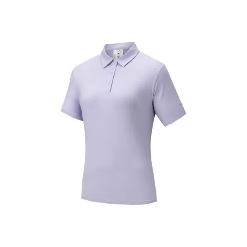 CHAOJIANTA Поло Женское Светло-лавандовое