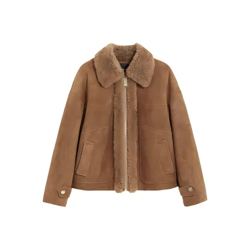 BEBE Куртки и Пальто Женские CAMEL