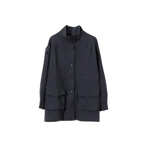 ZIMO Куртки и Пальто Женские Темно-Синий