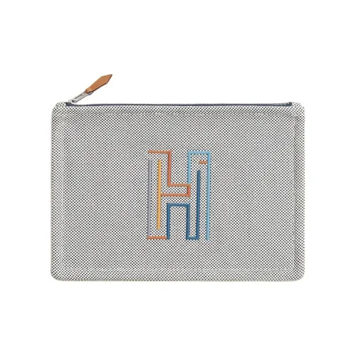 HERMES Хлопок Хранение Трубы Унисекс Морской Синий