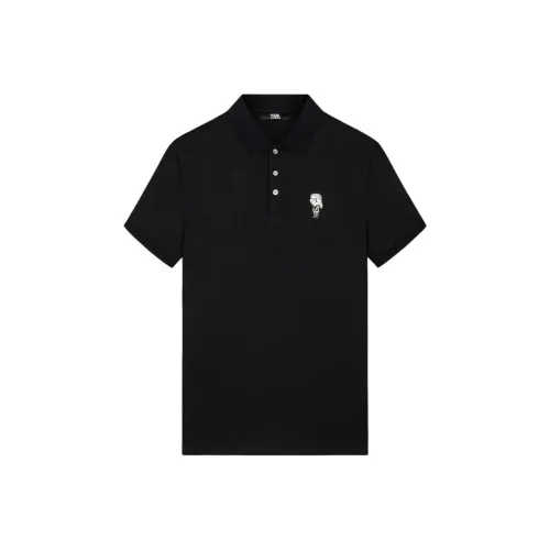 Поло Karl Lagerfeld Женское Черное