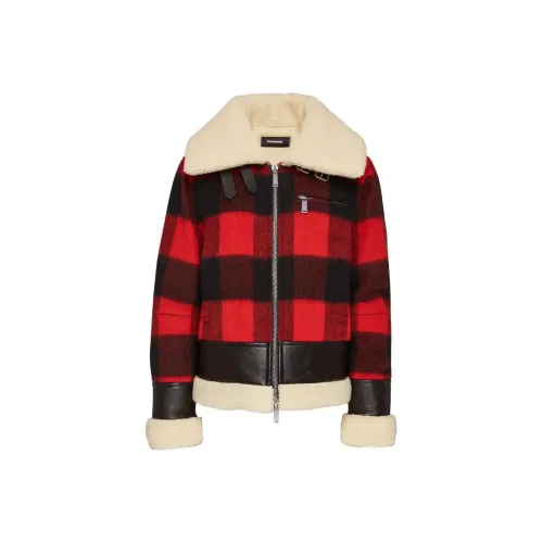 DSQUARED 2 SS24 Куртки и Пальто Женские Красный