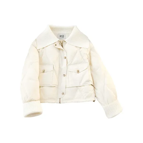 TOUCH Экрю Женские Пуховики