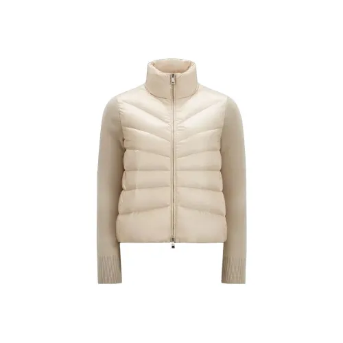 Moncler Кардиган Down Jacket Женский Светлый Умбра