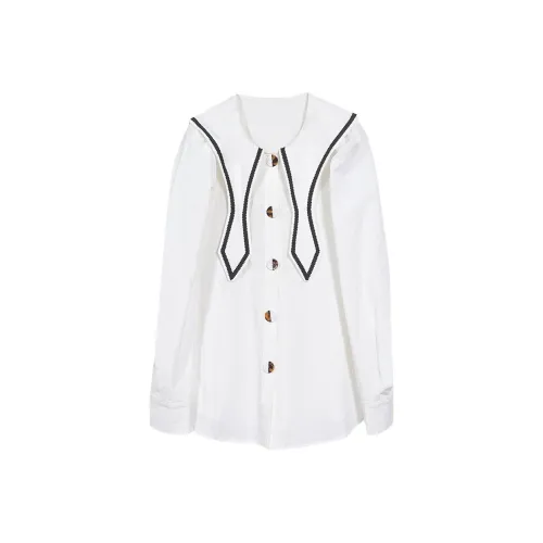 LCEVHZ'S Белые Женские Рубашки