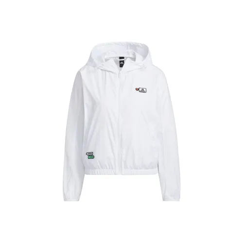 Adidas X seebin Co Branded SS23 Белые Женские Куртки