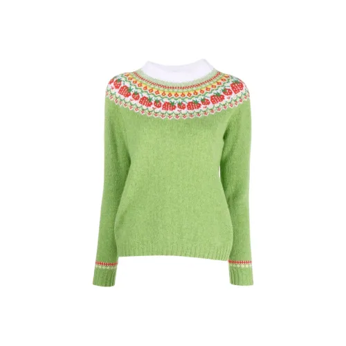 MACKINTOSH Зеленые Женские Свитеры