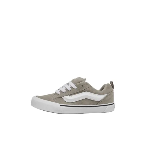 Vans Детские Скейтбординги Низкие Топы Серый Белый Kids