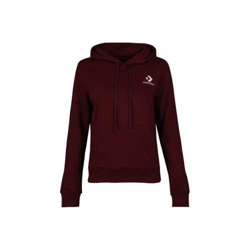 Конверс Свитшот Женский Бордовый