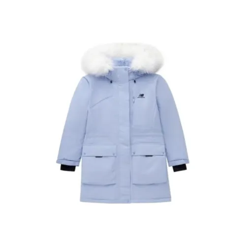 New Balance Синие Женские Пуховики