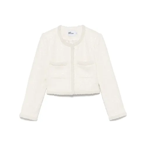 Self Портрет Куртки Пальто Женские Айвори