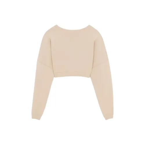 SAINT LAURENT Толстовка Женская Румяный Розовый