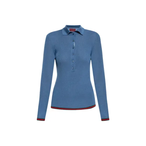 GUCCI Синий Женские Поло