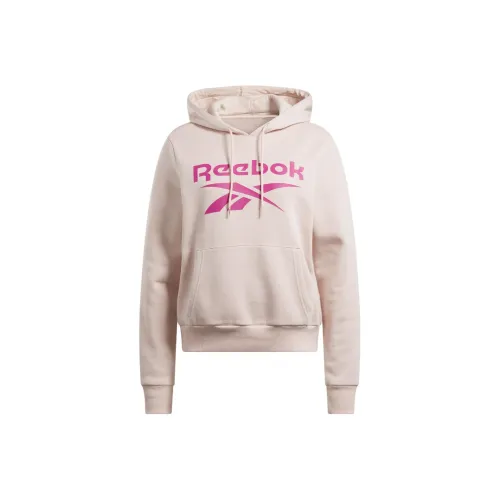 Reebok RI BL Флис Толстовка Толстовка Женская Розовая