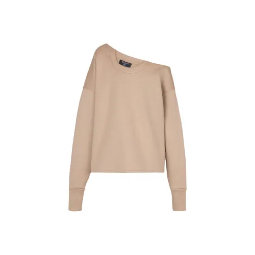 BALMAIN SS25 Свитшот Женский Бежевый