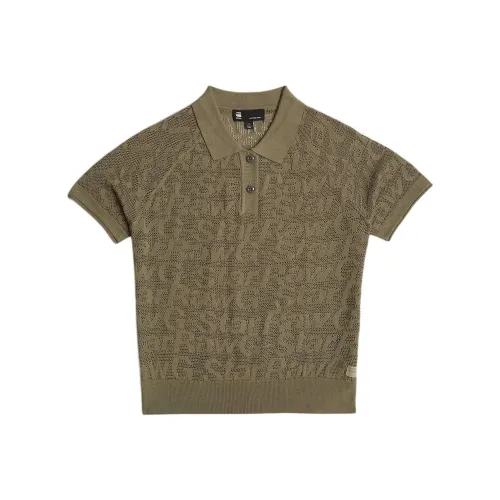 г Звезда RAW Поло Женские Зеленый