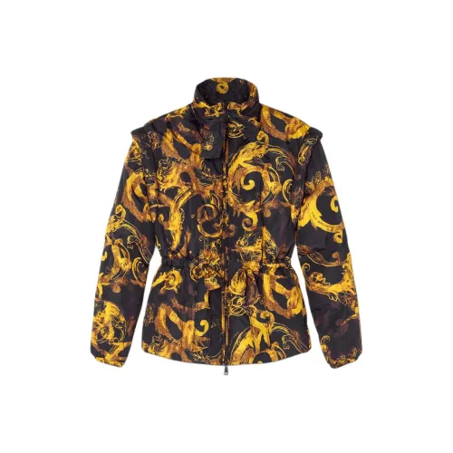 VERSACE JEANS COUTURE Пуховик Женский Черный