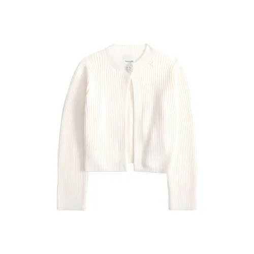 Abercrombie＆Fitch Трикотаж Женский Кремовый