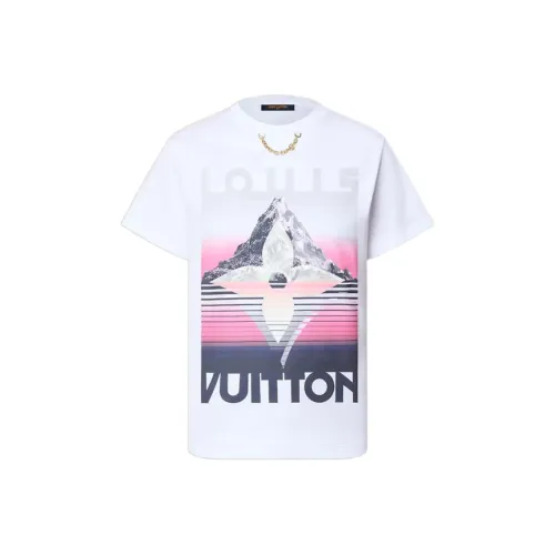 LOUIS VUITTON SKI Skiing Series FW24 T Рубашка Женская Белая