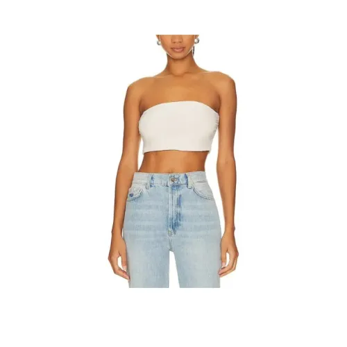 NORMA KAMALI Без бретелек Топ Женский Айвори