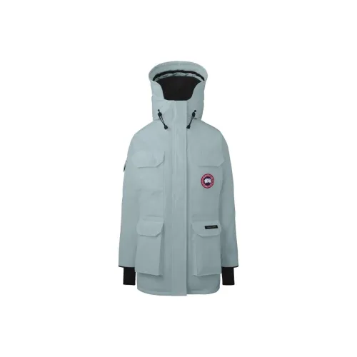 Canada Goose Expedition Series Пуховик PARKA Пальто Женские Зеркальный синий цвет