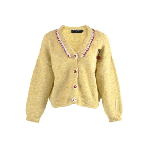 CLOUD SEASON Трикотаж Женский Желтый