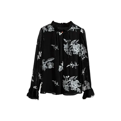 To The West Рубашка Женская Черная