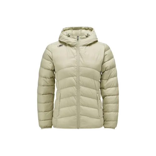 Skechers Basic Sports Series Outdoor Lightweight Down Jacket Women's Durable Gray Скекиерс Basic Sports Series Outdoor Легкий Пуховик Женские Прочный Серый