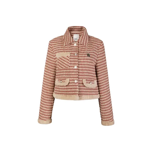 Guuka Hero Куртки и Пальто Женские Красные