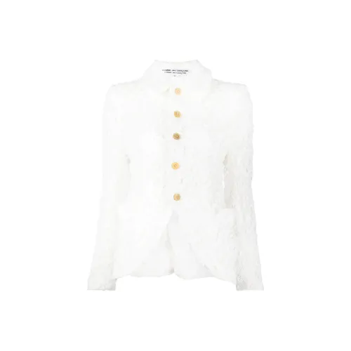 COMME DES GARCONS SHIRT Белый Женские Куртки
