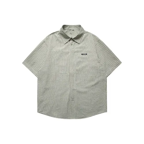 YPUT Светло-зеленая унисекс рубашка