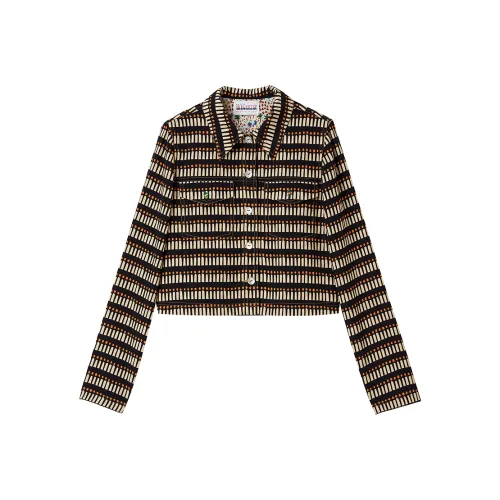 MICartsy Куртки и Пальто Женские Черный Кофейный