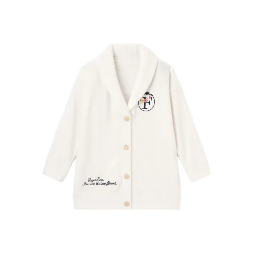 GU Funeral Freelen Collaboration Белый Женские Трикотаж