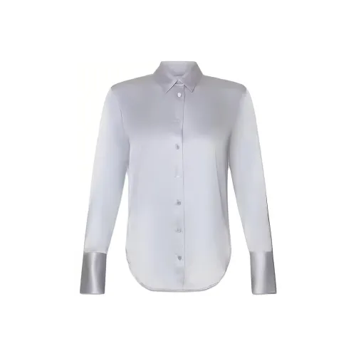 Рамка Джинсовый синий Женские Рубашки