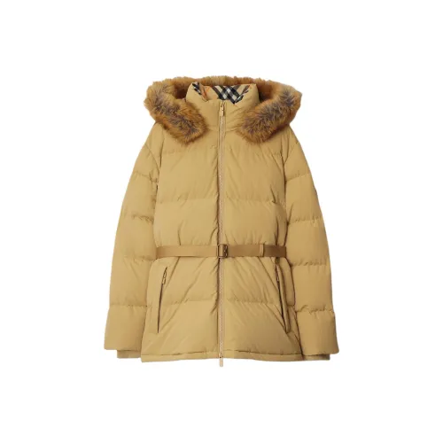 Burberry FW24 Пуховик Женские Linen