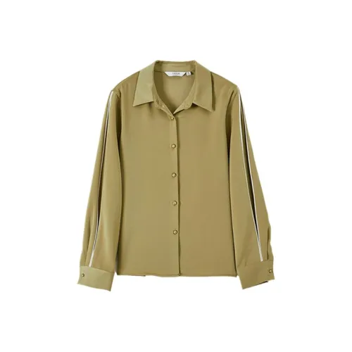 Mo Han Yi Mei Рубашка Женская Зеленая