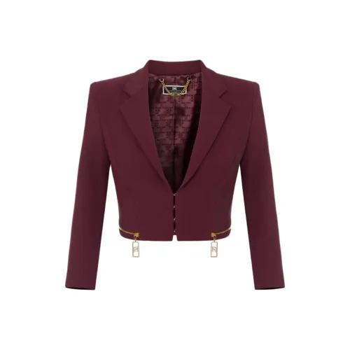 Elisabetta Franchi Куртки и Пальто Женские Бордовый
