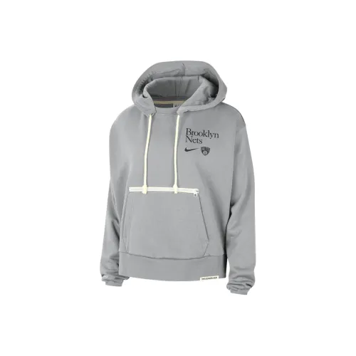 nike Brooklyn Nets Стандартный Issue Свитшот Брук Lin Нетс Женский Серебряный