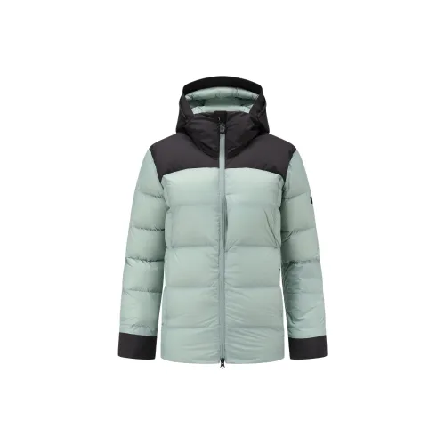 DECATHLON FORCLAZ MT900 Down Jacket Women's Jade Blue