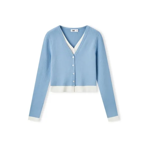 SEM R Трикотажная ткань Кардиган Женские