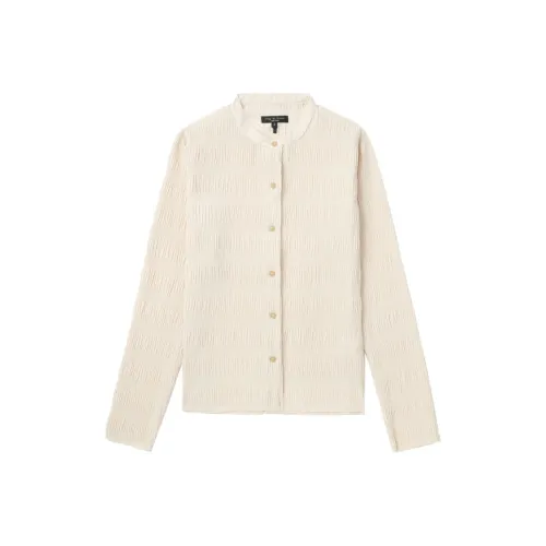 RAG BONE Рубашка Женская Айвори Белая