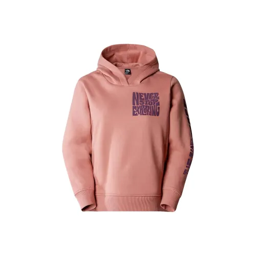 The North Face MOUNTAIN PLAY HOODIE Женский Светлый Персиковый Цветок