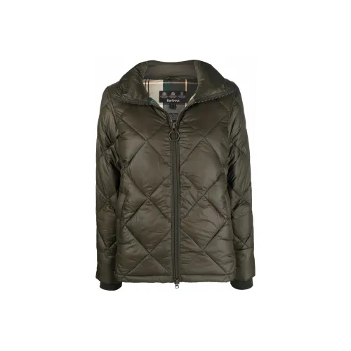 Barbour Оливково-зеленая Женская Куртка