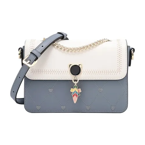 COOGI Коровья кожа Сумка через плечо Средняя Женская Многоцветная