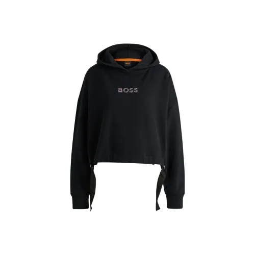 HUGO BOSS Свитшот Стандартный Женский Черный