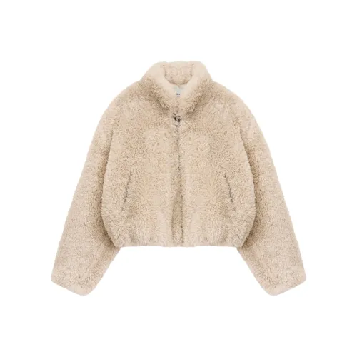 ISABEL MARANT ETOILE Светло-бежевые Женские Куртки