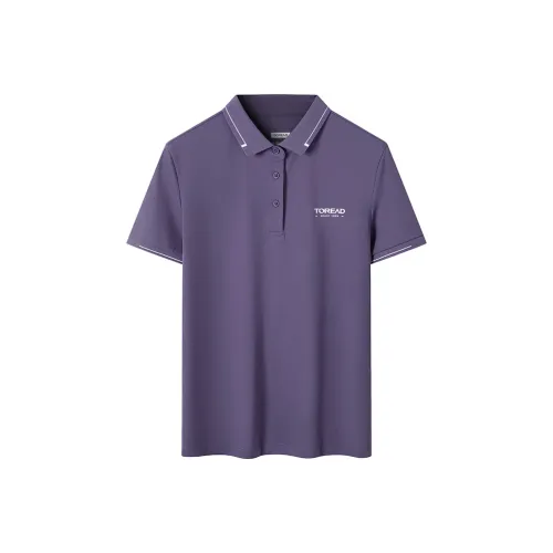 TOREAD Поло Женское Индиго Фиолетовое